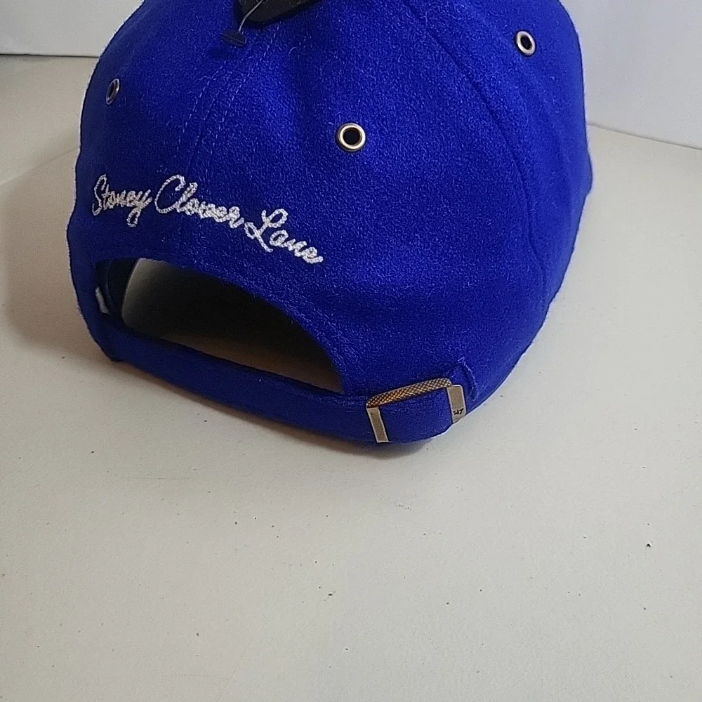 New York Giants Stoney Clover Lane Unisex New Era 47 Hat Blue Adjustable Cap